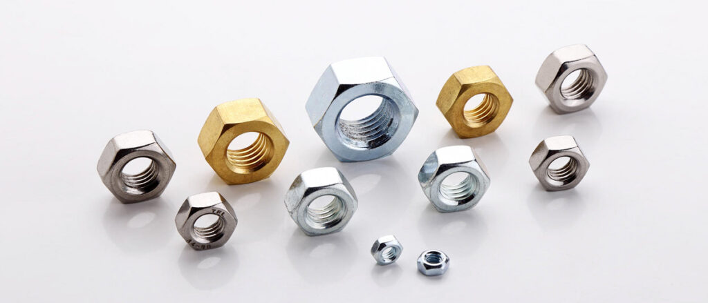 Hexagon-nuts-with-large-widths-across-flats-for-High-Voltage-Connections-(DIN-6915)