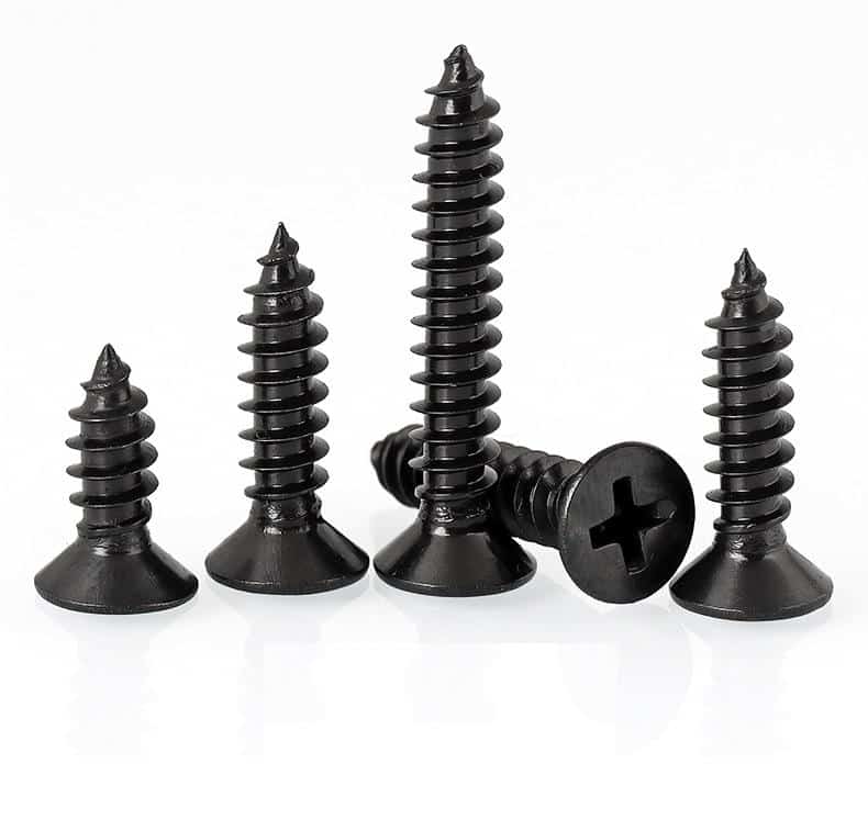 Black Phosphated Fasteners